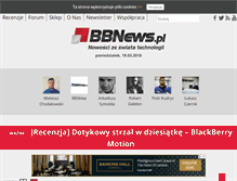 Tablet Screenshot of bbnews.pl